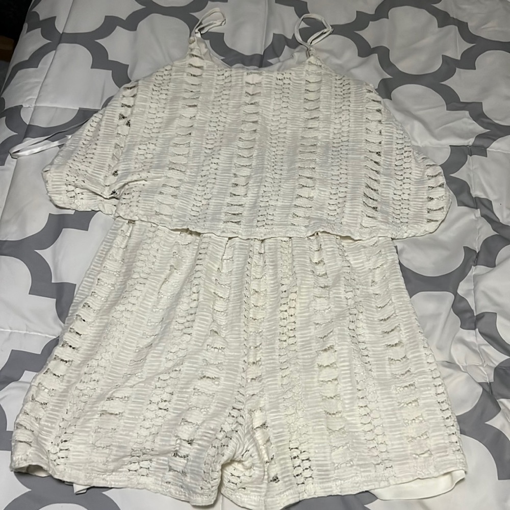 White Romper